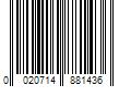 Barcode Image for UPC code 0020714881436