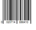 Barcode Image for UPC code 0020714898410