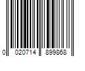 Barcode Image for UPC code 0020714899868