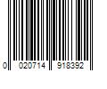 Barcode Image for UPC code 0020714918392