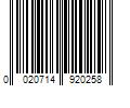 Barcode Image for UPC code 0020714920258