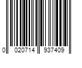 Barcode Image for UPC code 0020714937409