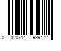 Barcode Image for UPC code 0020714939472