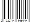 Barcode Image for UPC code 0020714949549