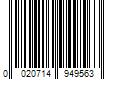 Barcode Image for UPC code 0020714949563