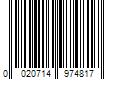 Barcode Image for UPC code 0020714974817