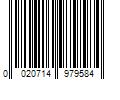 Barcode Image for UPC code 0020714979584