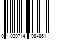 Barcode Image for UPC code 0020714984861