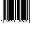 Barcode Image for UPC code 0020714985417