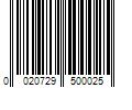 Barcode Image for UPC code 0020729500025