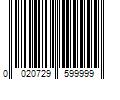 Barcode Image for UPC code 0020729599999