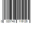 Barcode Image for UPC code 0020748115125