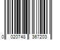 Barcode Image for UPC code 0020748367203