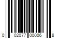 Barcode Image for UPC code 002077000068