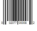 Barcode Image for UPC code 002077000082