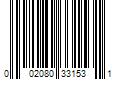 Barcode Image for UPC code 002080331531