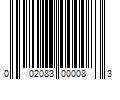 Barcode Image for UPC code 002083000083