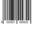 Barcode Image for UPC code 0020831429320