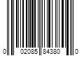 Barcode Image for UPC code 002085843800