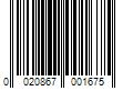 Barcode Image for UPC code 0020867001675