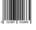 Barcode Image for UPC code 0020867002665