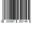 Barcode Image for UPC code 0020867252145