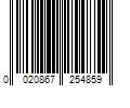 Barcode Image for UPC code 0020867254859