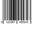 Barcode Image for UPC code 0020867455843