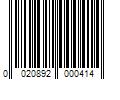 Barcode Image for UPC code 0020892000414