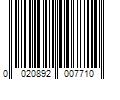 Barcode Image for UPC code 0020892007710