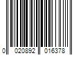 Barcode Image for UPC code 0020892016378