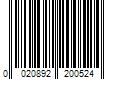 Barcode Image for UPC code 0020892200524