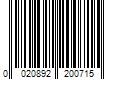 Barcode Image for UPC code 0020892200715