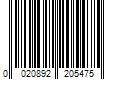 Barcode Image for UPC code 0020892205475