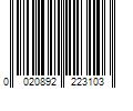 Barcode Image for UPC code 0020892223103