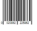 Barcode Image for UPC code 0020892225862