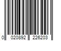 Barcode Image for UPC code 0020892226203