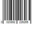 Barcode Image for UPC code 0020892226265