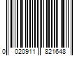 Barcode Image for UPC code 0020911821648