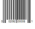 Barcode Image for UPC code 002092000081