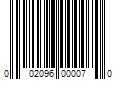 Barcode Image for UPC code 002096000070