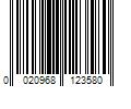 Barcode Image for UPC code 0020968123580