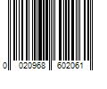 Barcode Image for UPC code 0020968602061