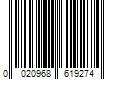 Barcode Image for UPC code 0020968619274