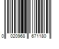 Barcode Image for UPC code 0020968671180