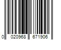 Barcode Image for UPC code 0020968671906