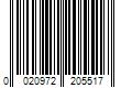 Barcode Image for UPC code 0020972205517