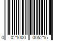 Barcode Image for UPC code 0021000005215