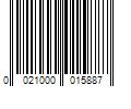 Barcode Image for UPC code 0021000015887