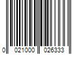 Barcode Image for UPC code 0021000026333